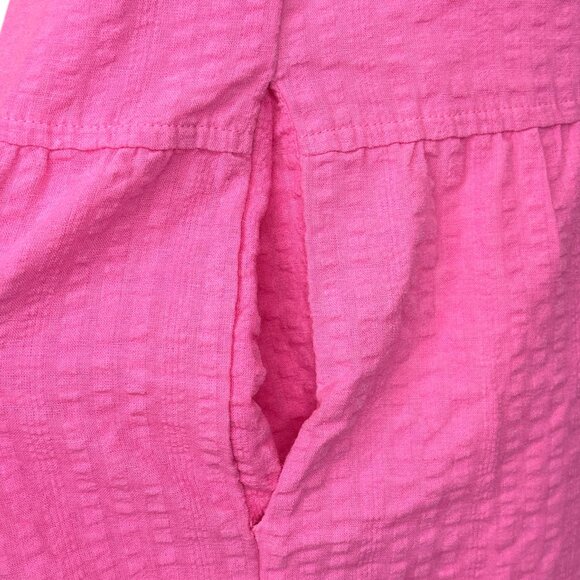 Old Navy Womens Size XS Sleeveless Tiered Maxi Dress Pink Trance Bow Back Summer - Picture 8 of 13